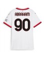 AC Milan Tammy Abraham #90 Bortedrakt Dame 2024-25 Korte ermer